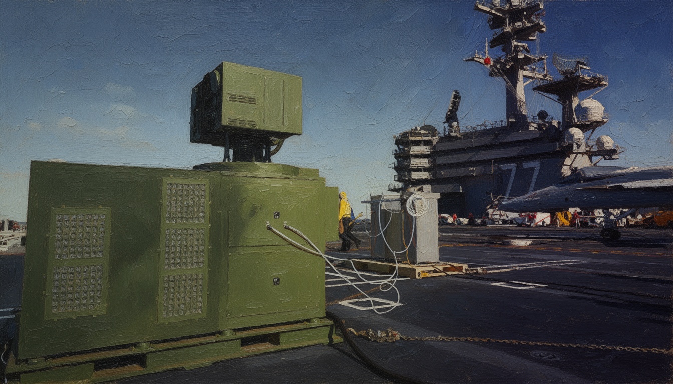 US Navy Tests Drone-Frying LOCUST Laser From Supercarrier