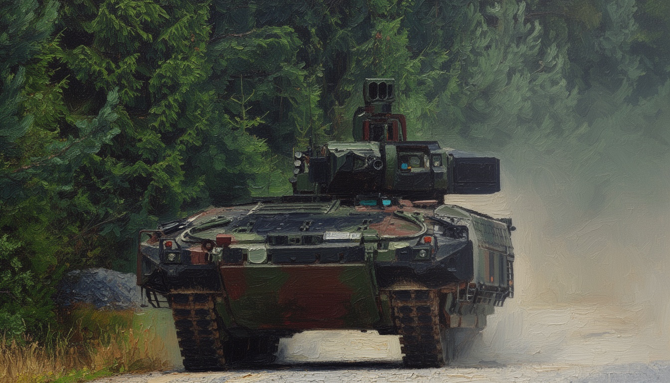 Germany Orders 188 HSWL 256 Transmissions for Puma IFV