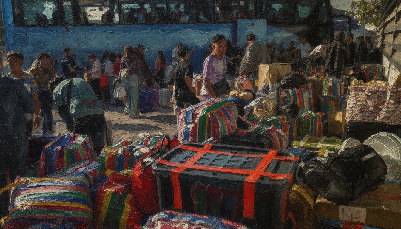 English: Thais celebrate new year as fuel shocks delay travel