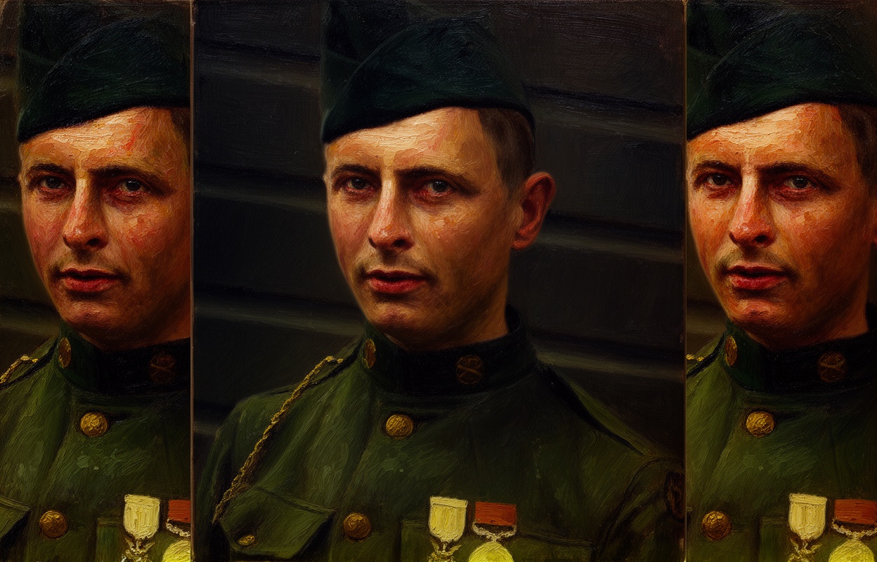 WWI Soldier Rescued Two from Burning Tank With Bare Hands