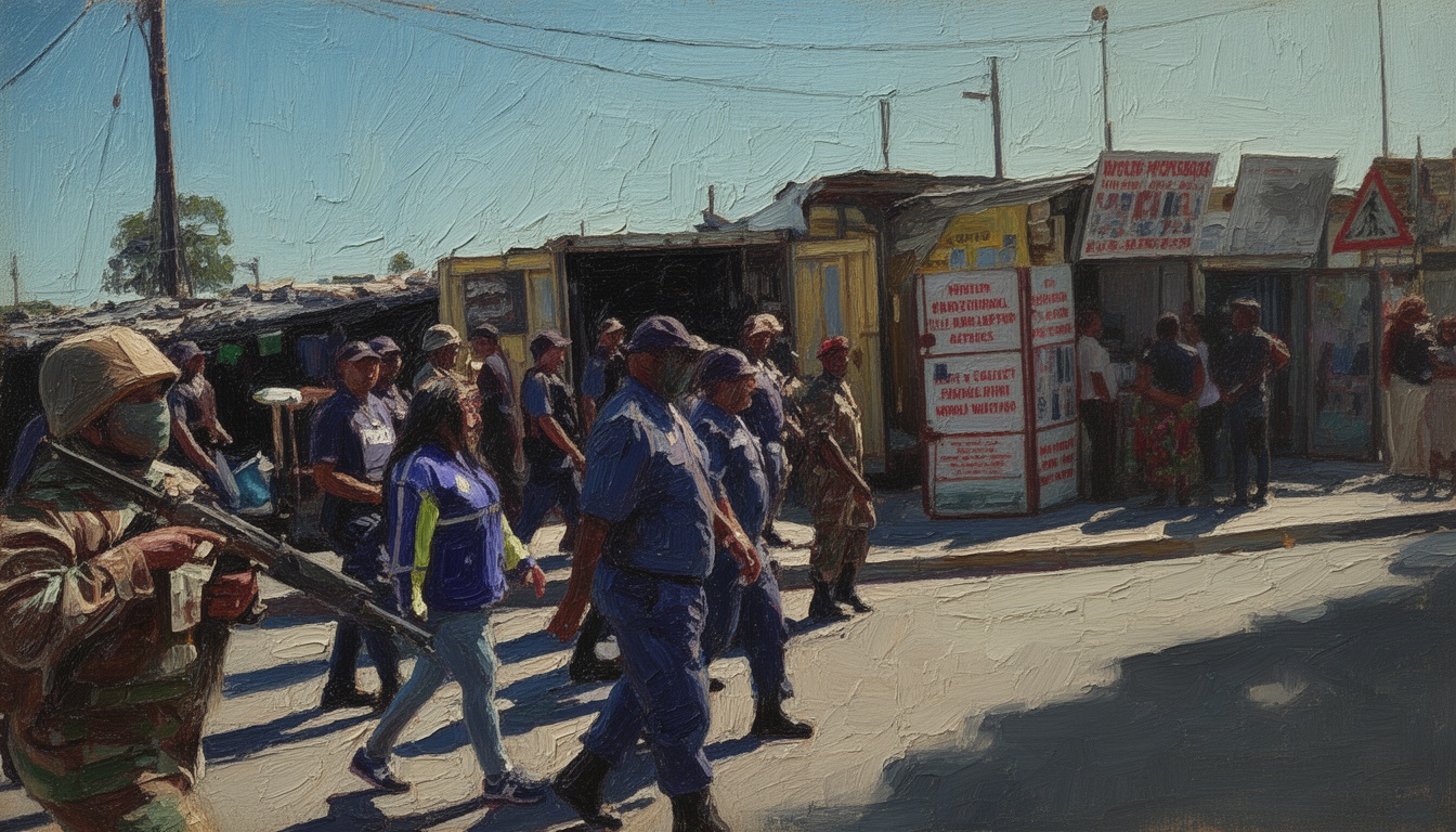 South Africa Deploys Troops to Crackdown Crime in Cape Town
