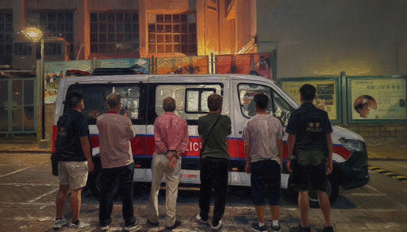 Hong Kong police deploy drones for first time to curb illegal street gambling