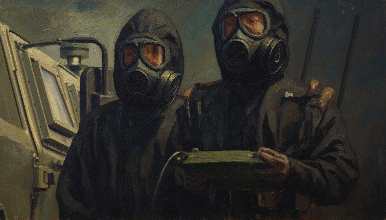 PLA Troops Simulate Nuclear Attack Response Near Taiwan Strait