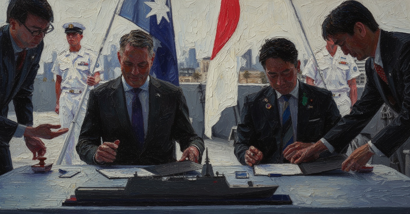 Australia and Japan Sign $7bn Warship Deal, Deepening Indo-Pacific Ties