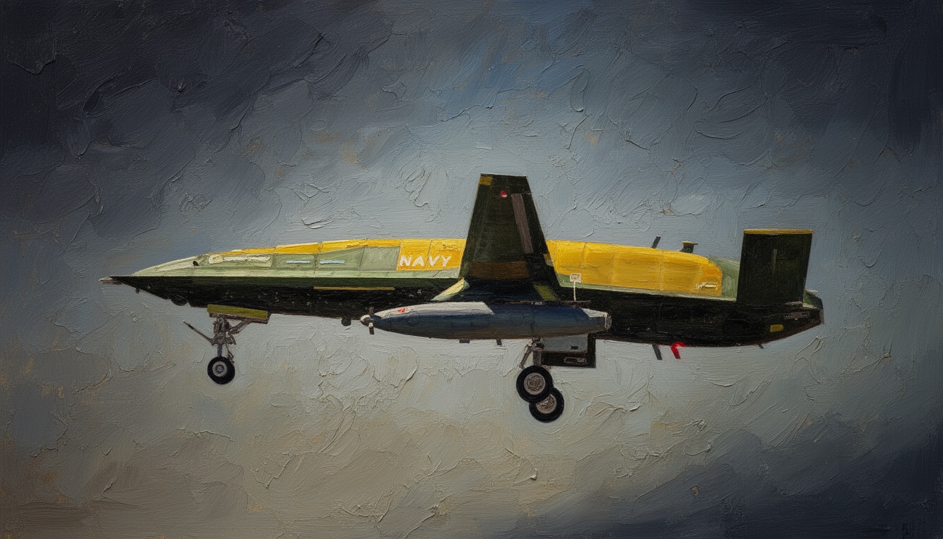 Navy's MQ-25 Stingray completes first test flight