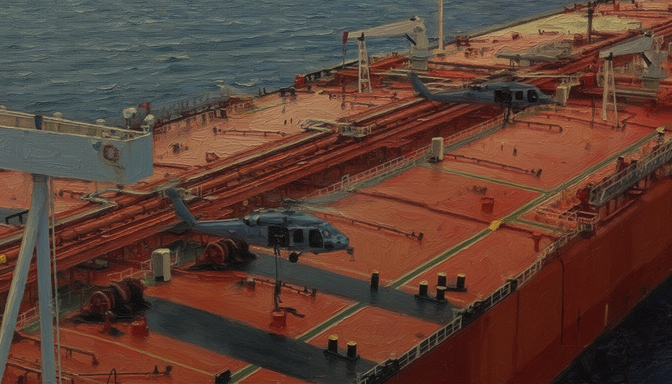 First Iranian-Linked Ship Seized Outside the Middle East Since Epic Fury Began