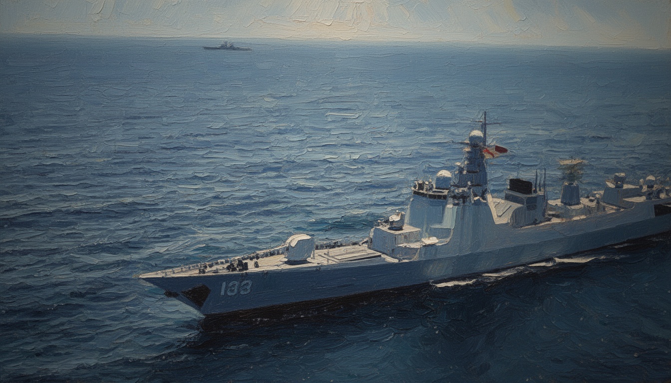 PLA warships transit off southwest Japan, signaling Taiwan warning