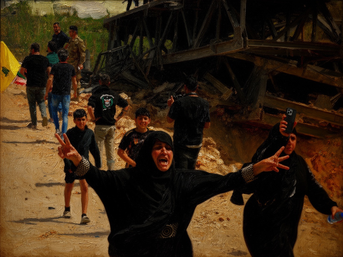 Lebanese return to devastated south as fragile 10-day truce takes hold