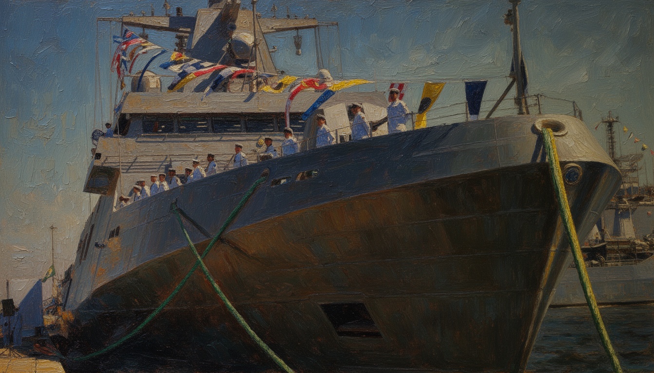 Brazilian Navy Commissions First Tamandaré‑class Frigate