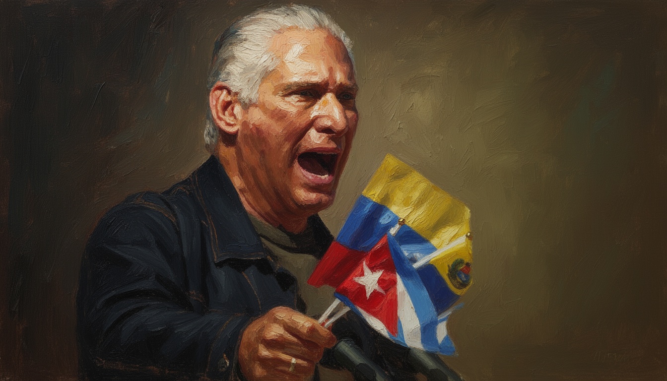 Cuban president warns US against invasion or regime change