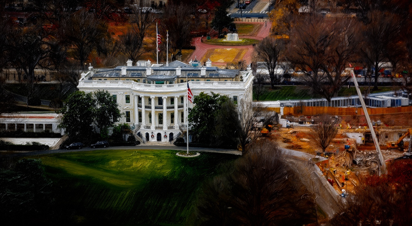 Trump: Beyaz Saray Salonu Altına Dev Askeri Kompleks İnşaatı