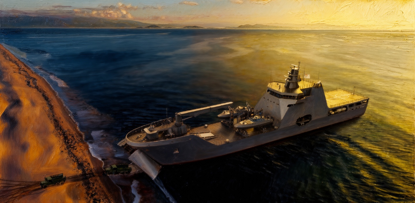 US Marines Unveil Medium Landing Ship Design