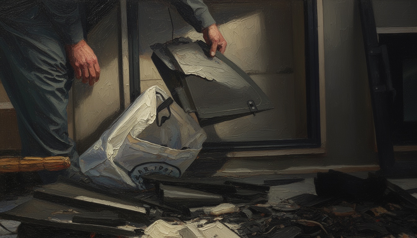 Drone Debris Damages Properties Near Erbil Airport