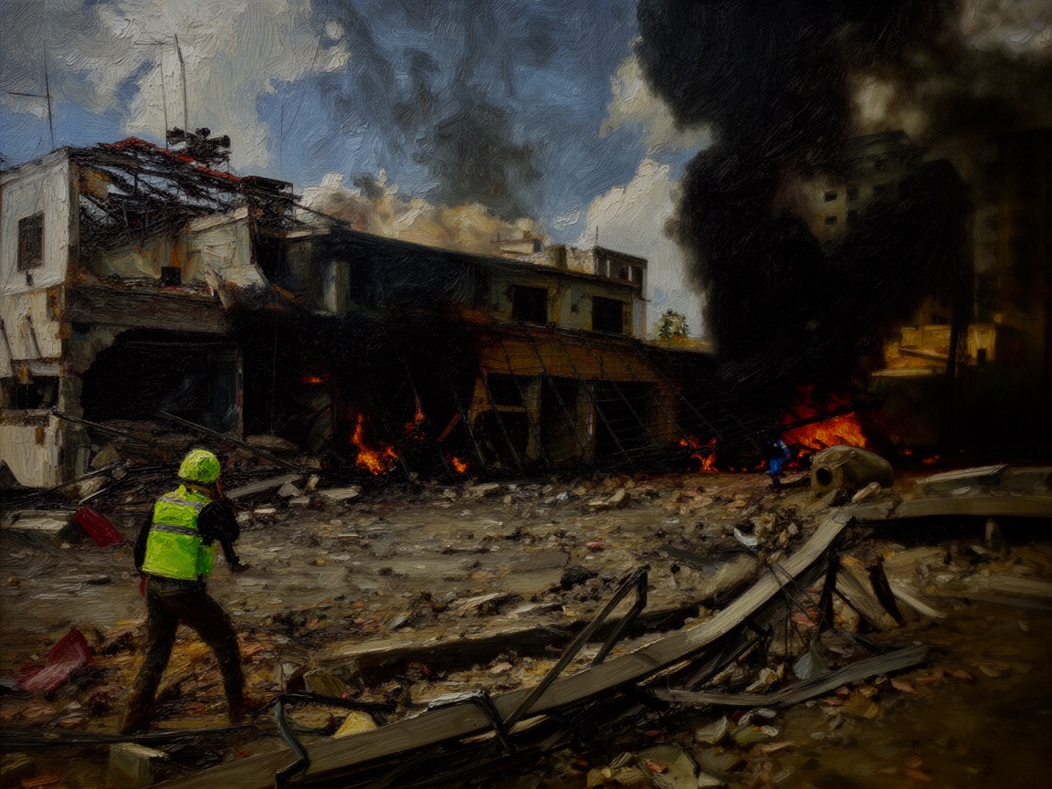 Israeli strike on government building kills Lebanese officers