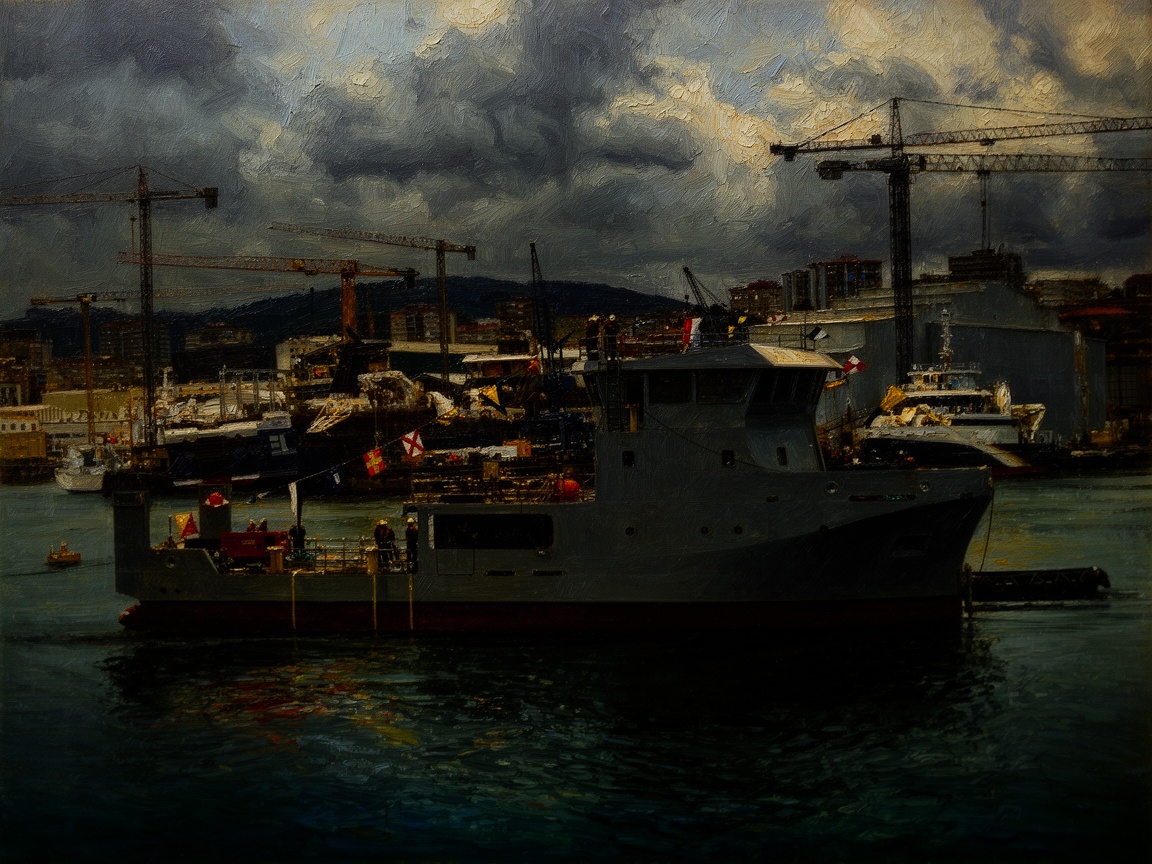 Naval Yard Freire Launches Spain’s Diving Support Vessel