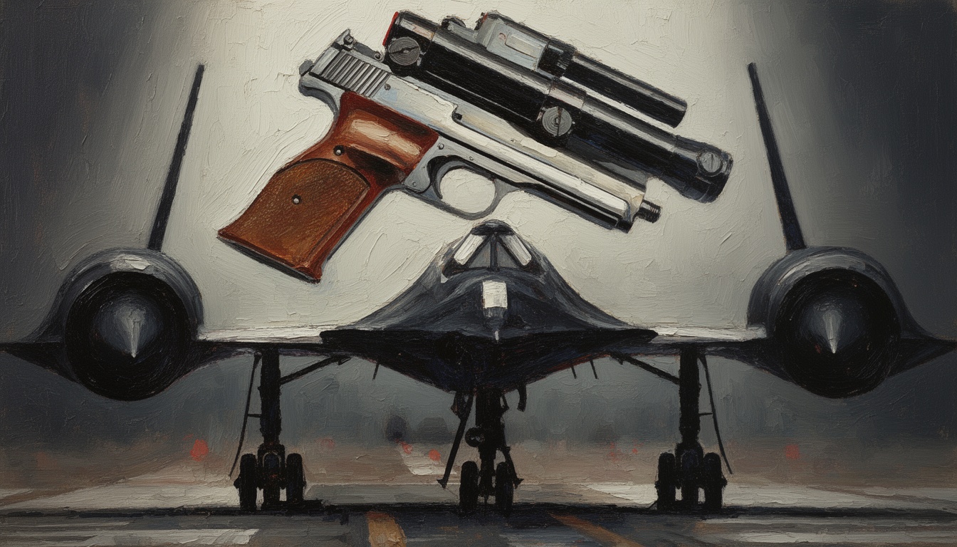 SR-71 Crews Armed With Custom Smith & Wesson Model 41 Pistols