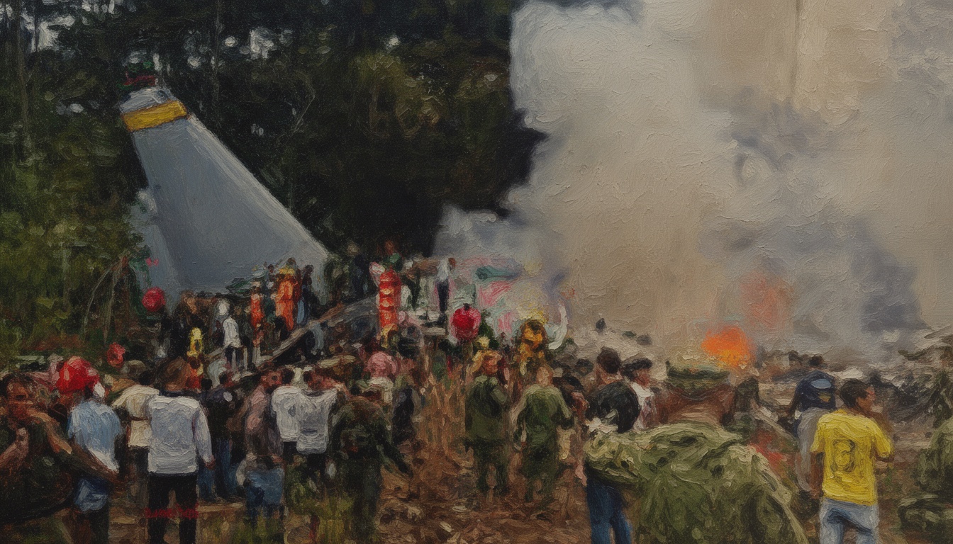 Colombian Military Plane Crash Kills 69, Search Ends