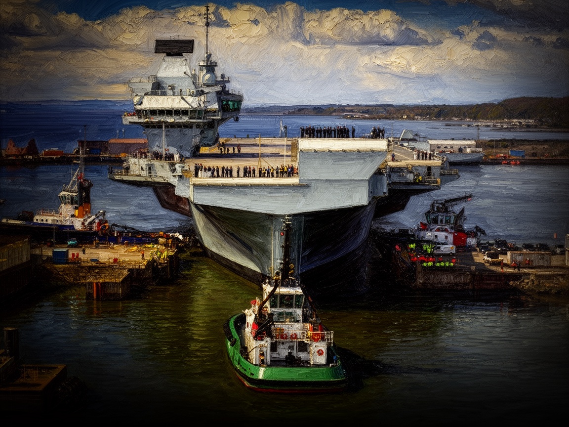 Babcock completes major maintenance programme supporting UK carrier capability