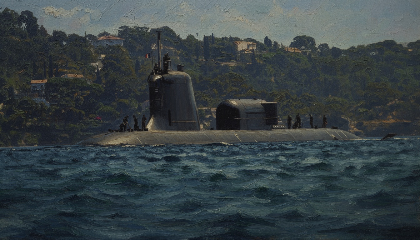 French Suffren-Class Sub Launches, Recovers US Navy Drone