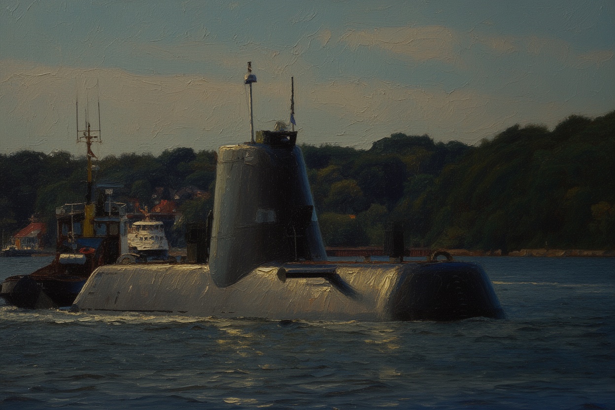 Invincible-Class Sub Illustrious Returns to Singapore