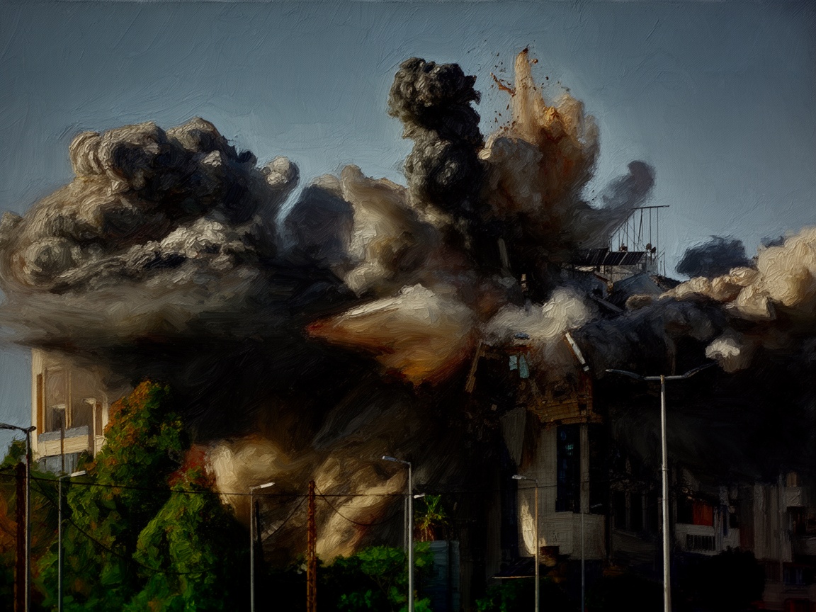 US-Israeli Airstrikes Devastate Iran Steel Plants, Pharma Sites