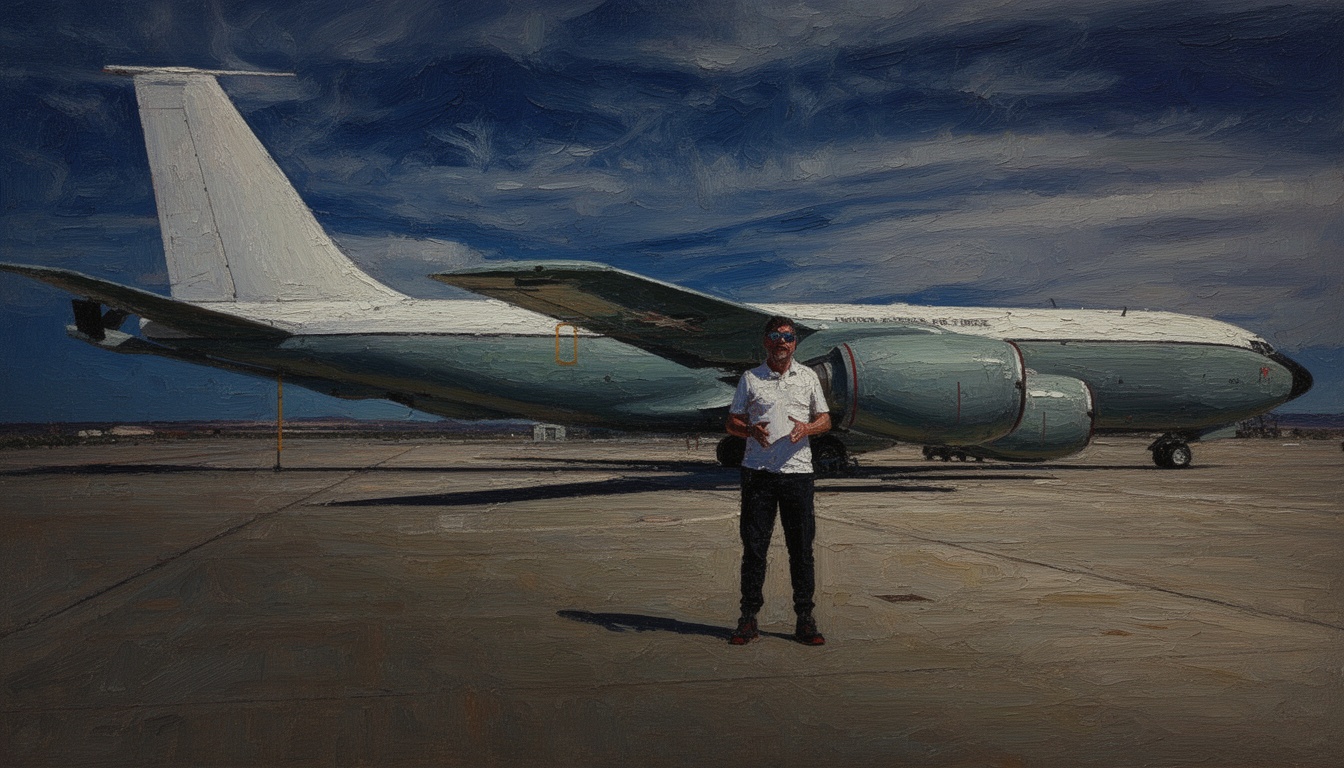 War Zone boards KC-135R centerpiece of Air Force aerial refueling test force