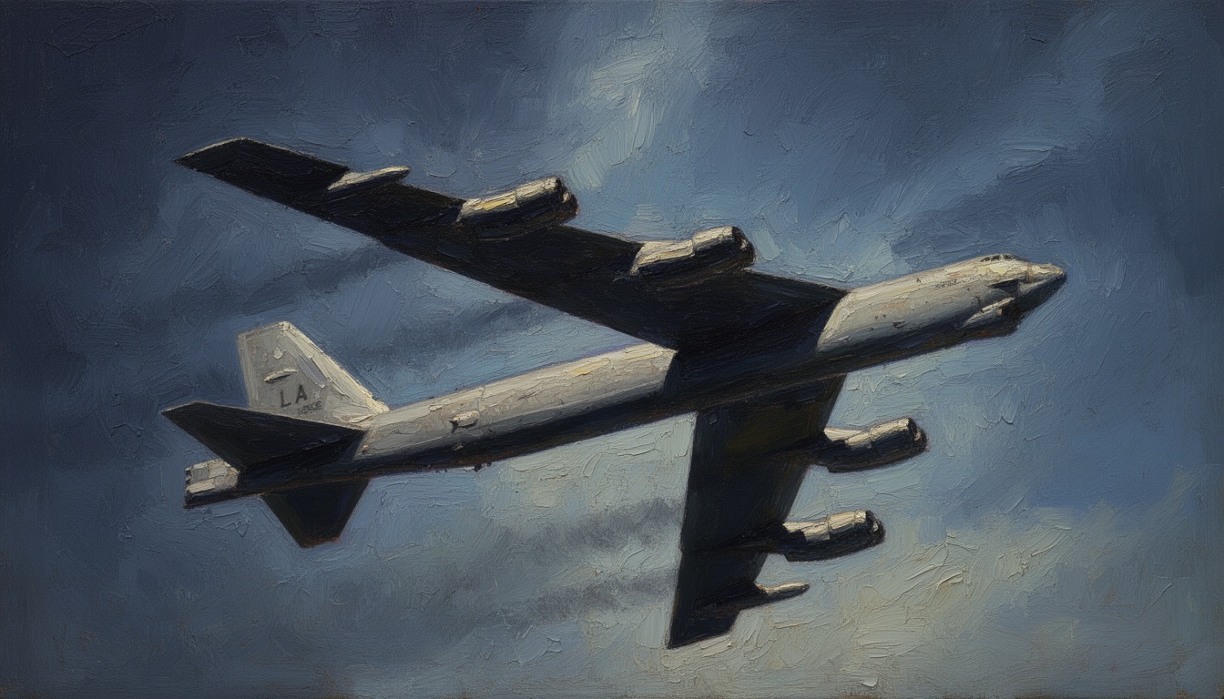 USAF Launches B-52 Bombing Missions Over Iran First Time