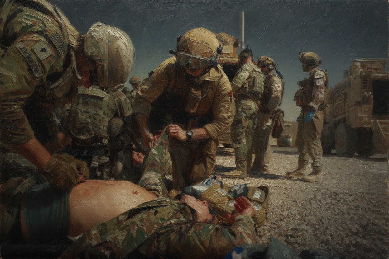 Estudios en Ucrania: explosivos lanzados por drones agravan traumas