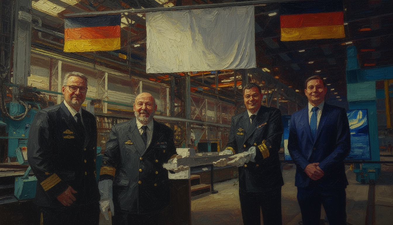 Final Class-424 intelligence vessel under construction for the German Navy