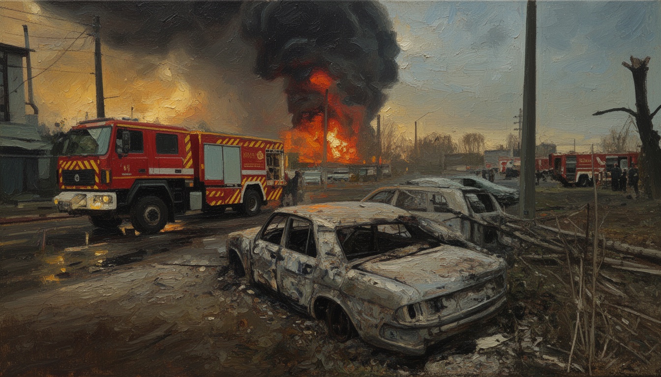 Russia's drone and missile campaign kills civilians; Ukraine rescue crews seek armored vehicles