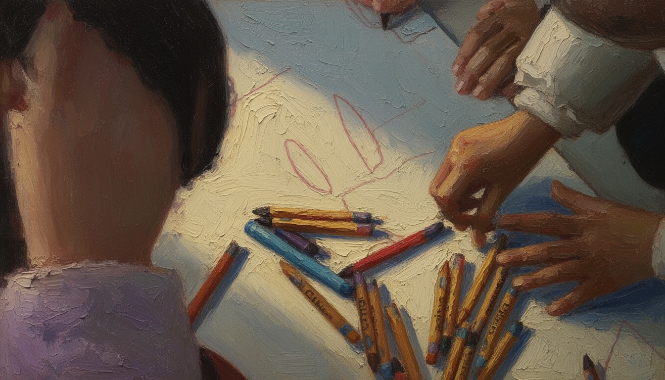 Lebanon War Drives Art Therapy for Traumatized Children