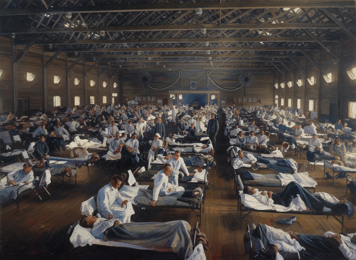 Spanish Flu Emerged at US Base, Killed 43,000 Service Members