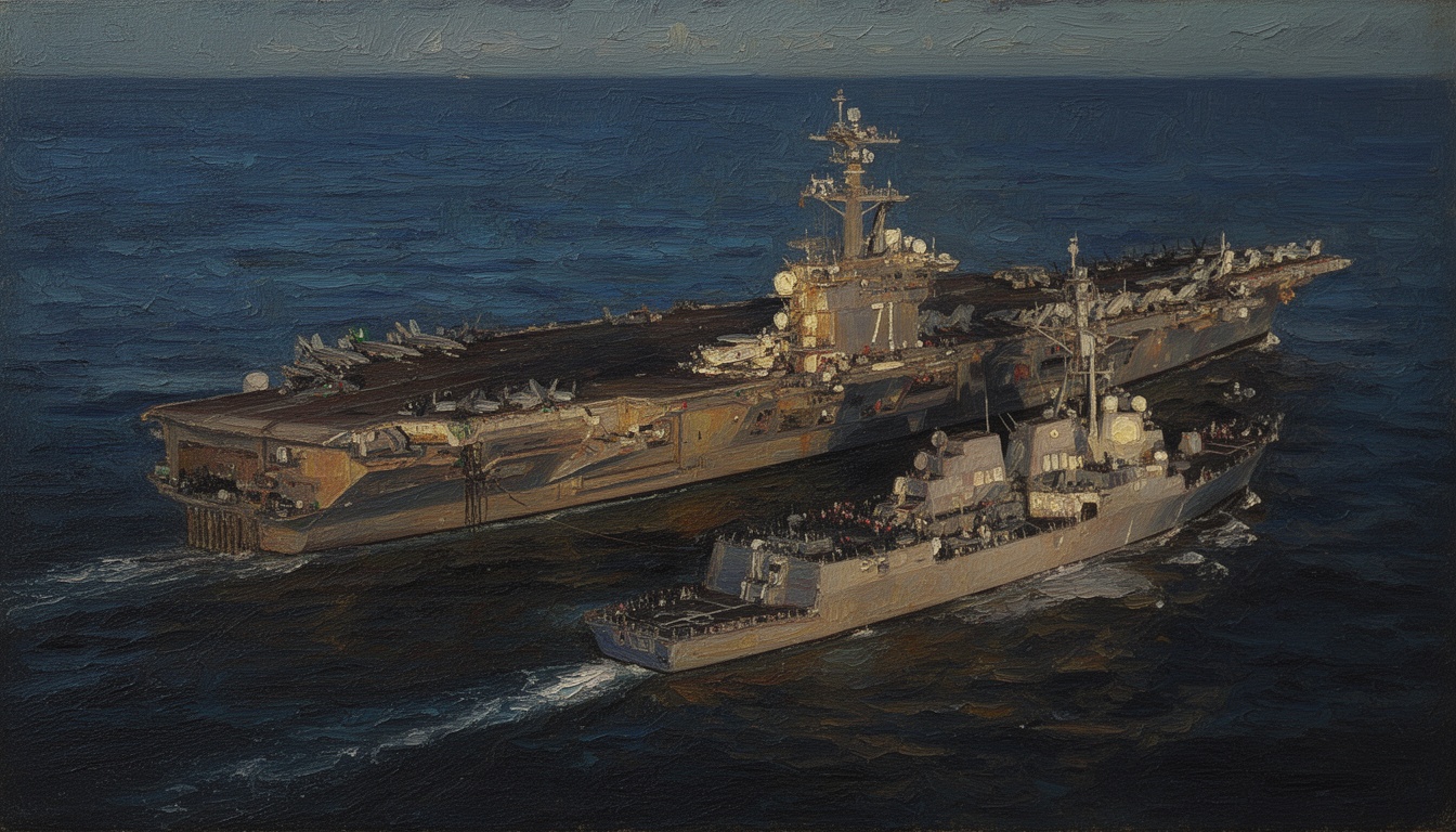 Navy Arms Carrier Groups With Hellfire Missiles for Anti-Drone Defense