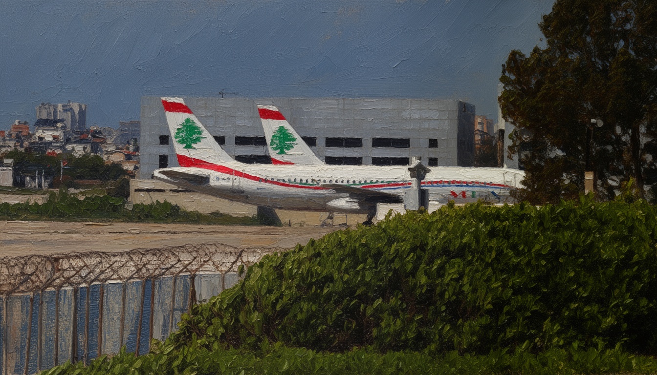 Beirut Airport shuttles on as Israeli strikes echo