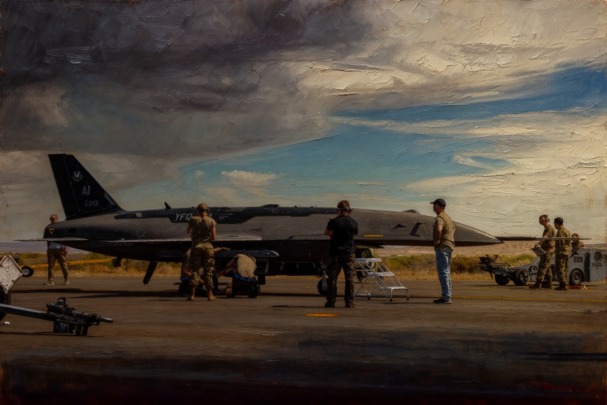 Air Force tests Anduril semiautonomous drone in flight trial