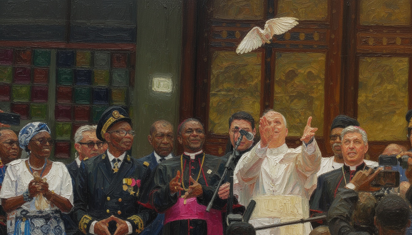 Pope denounces tyrants ravaging Earth; calls redirect of weapon billions to health and education