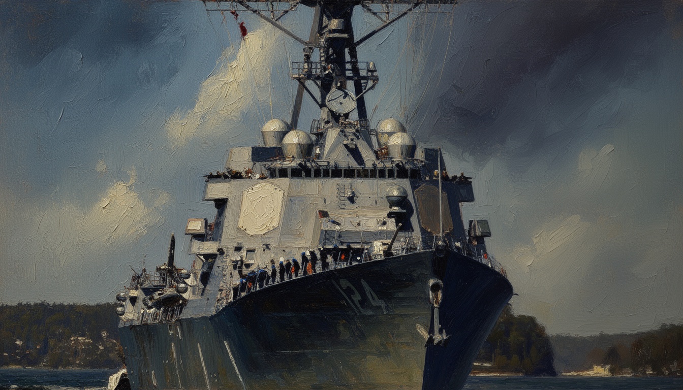 US Navy commissions guided-missile destroyer USS Harvey C. Barnum Jr.