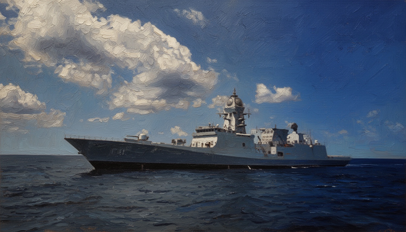 Indian Navy Commissions INS Taragiri, Fourth Project 17A Frigate