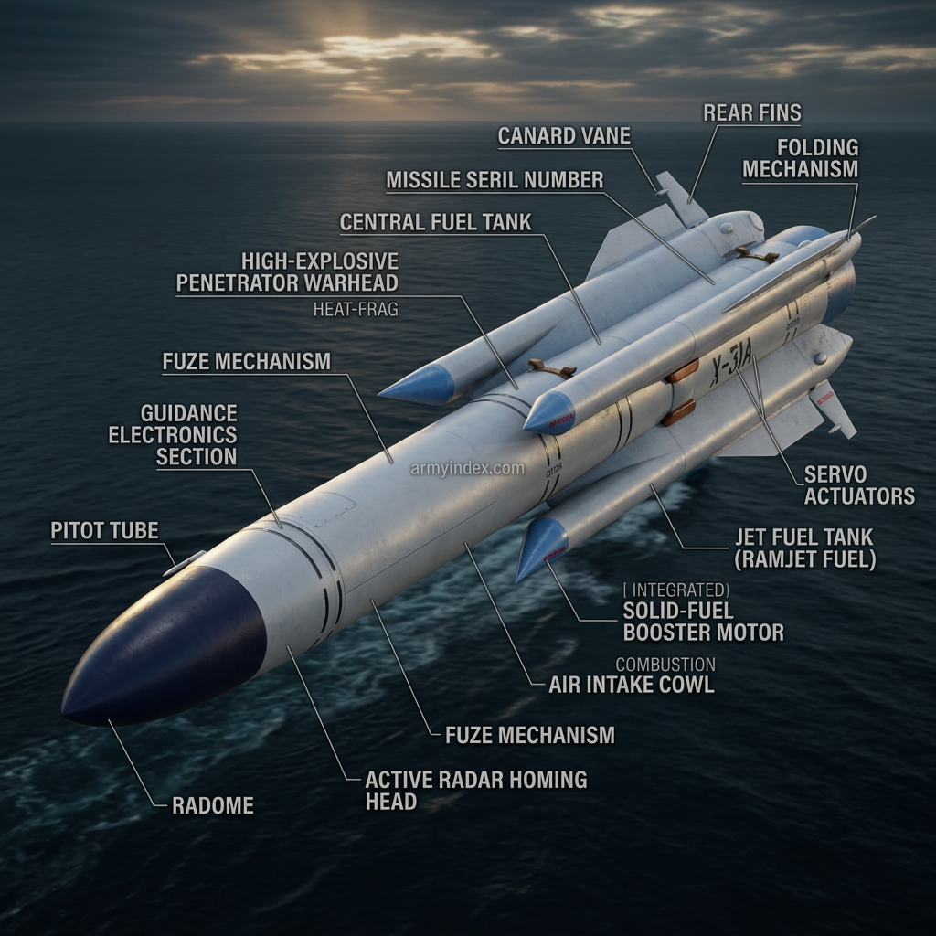 Kh-31A Anti-Ship Missile