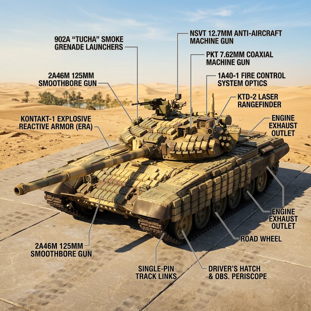 T-72AV Main Battle Tank