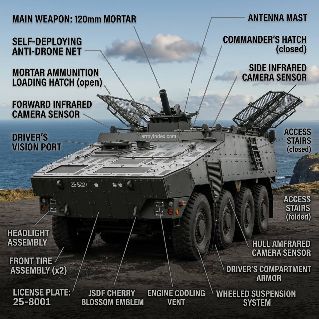 Type 24 Mobile Mortar System