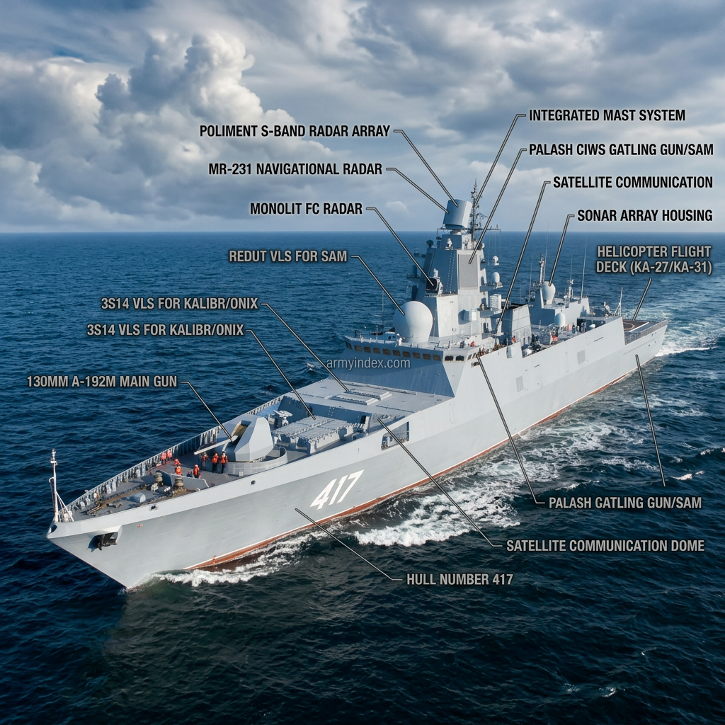 Admiral Gorshkov Class (Project 22350)