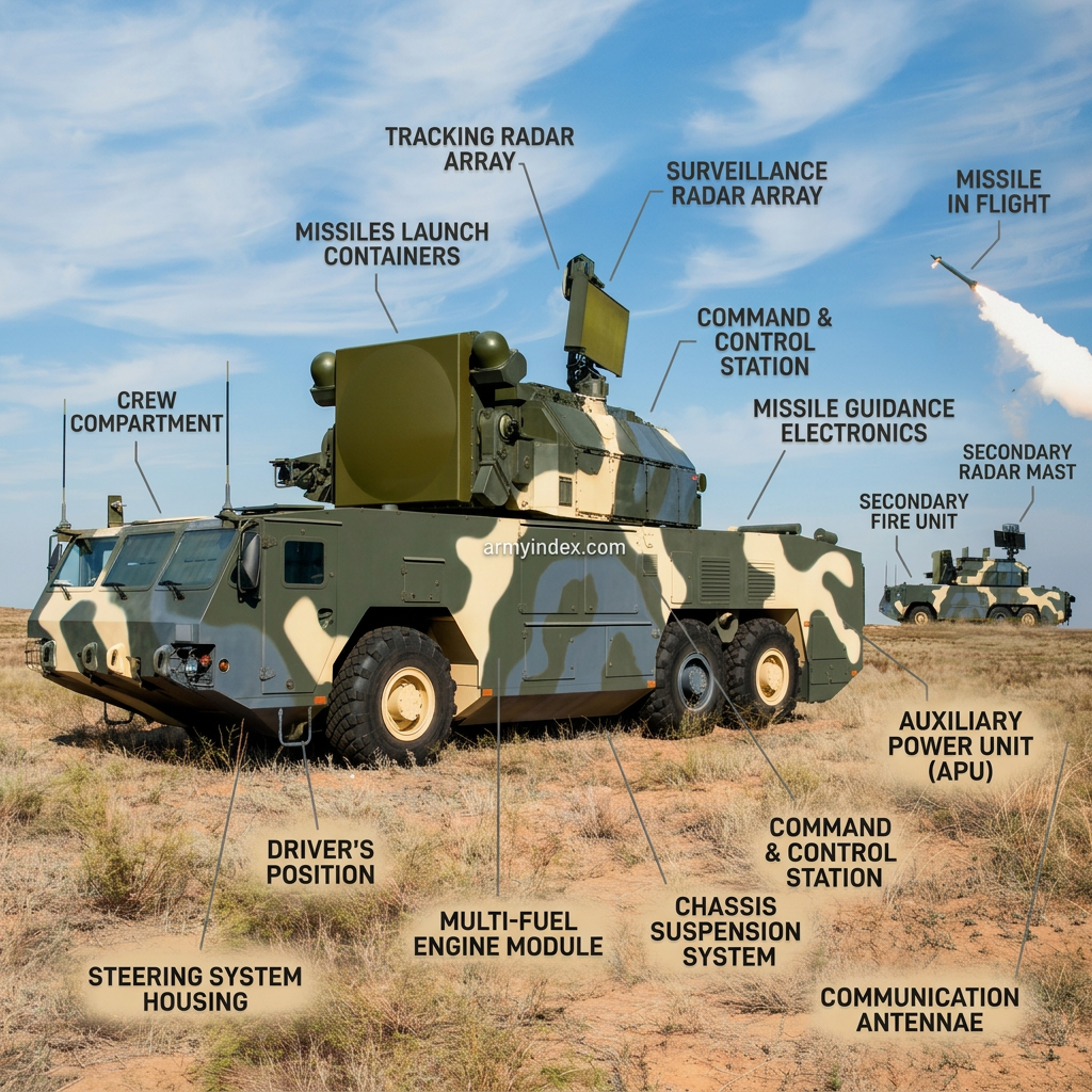 Tor-M2E Air Defense System
