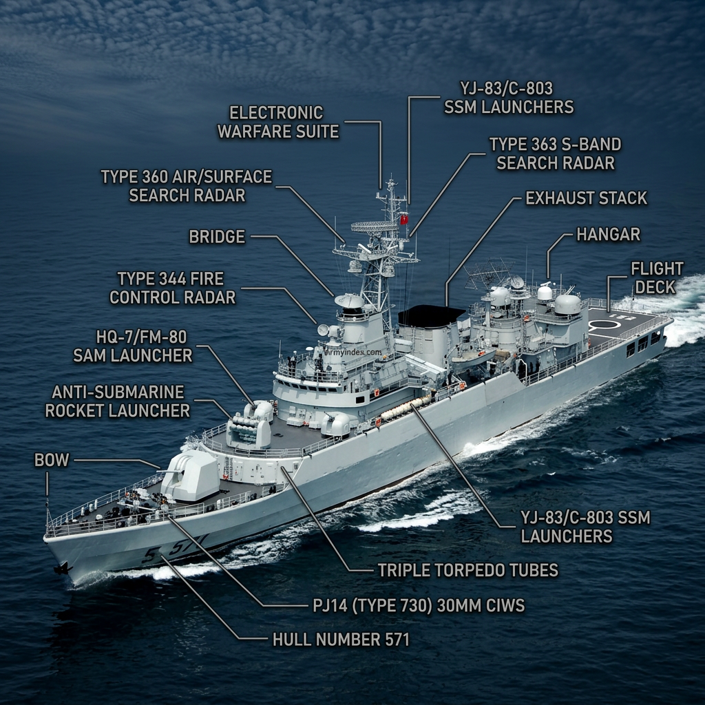 Type 053H3 Jiangwei II Frigate