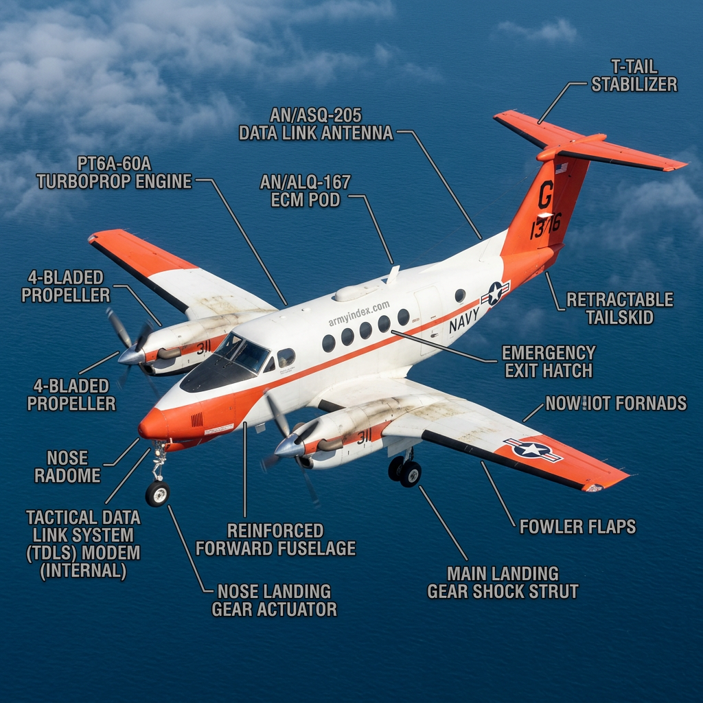 Beechcraft TC-12B Huron