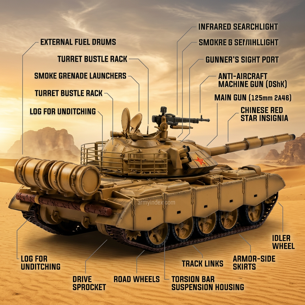T-72S / Type 59D