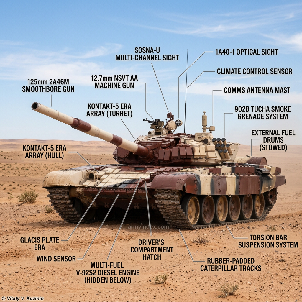 T-72B Main Battle Tank