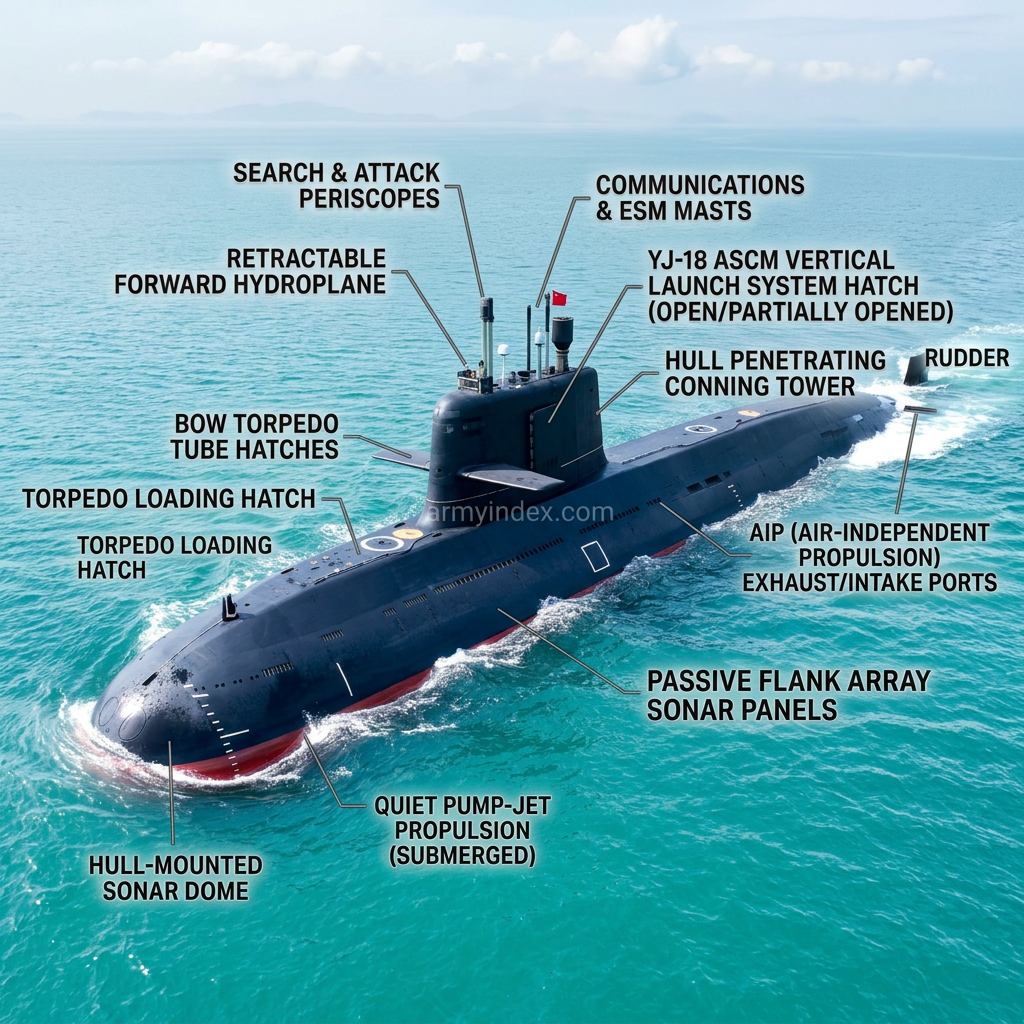 Hangor Class Submarine (Type 039B)
