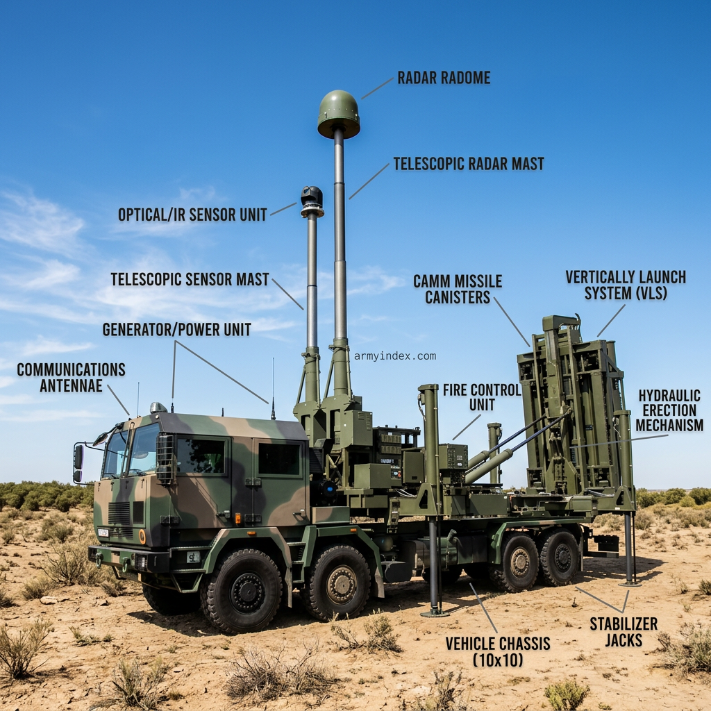 Narew CAMM Air Defense System