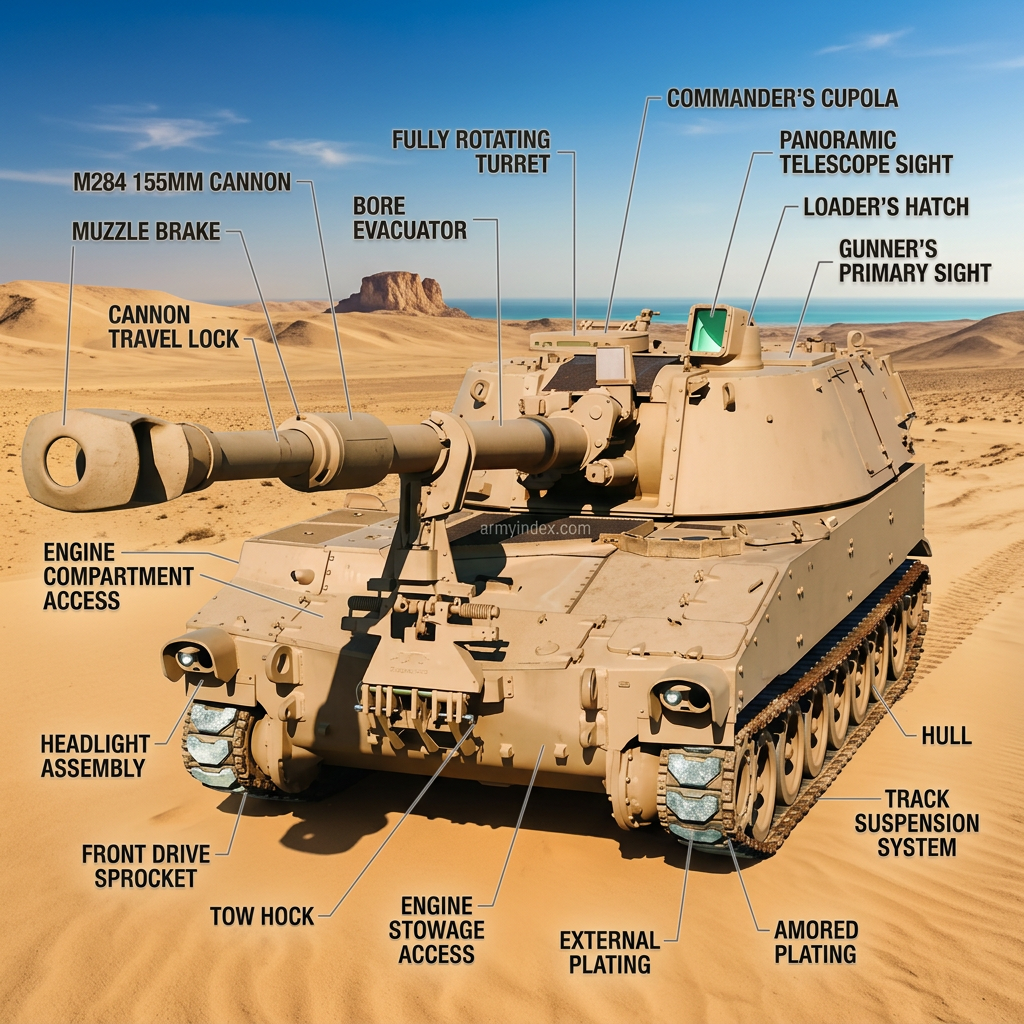 M109A5 Self-Propelled Howitzer